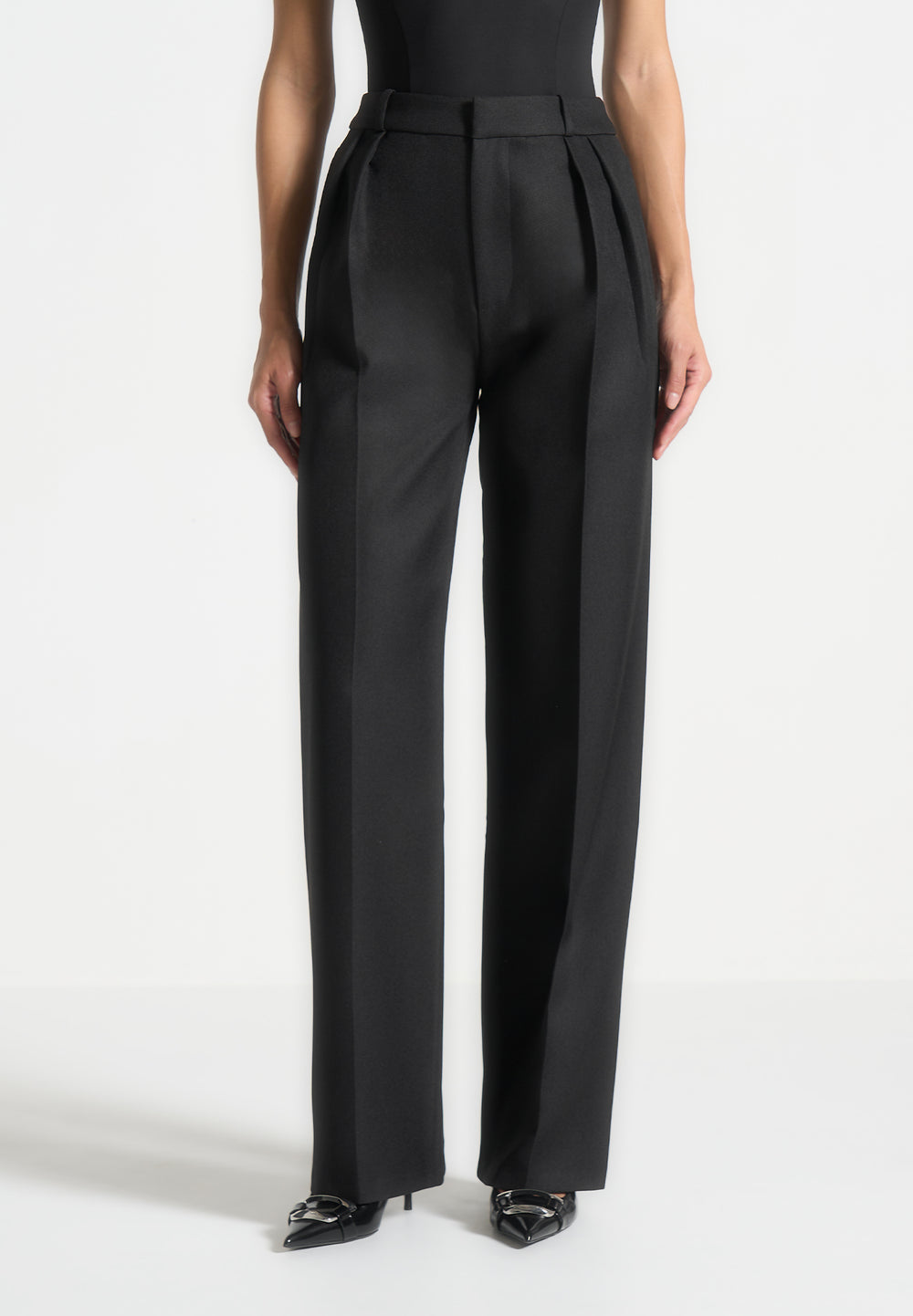 tailored-twin-pleat-trousers-black