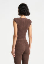 wide-shoulder-suede-bodysuit-brown