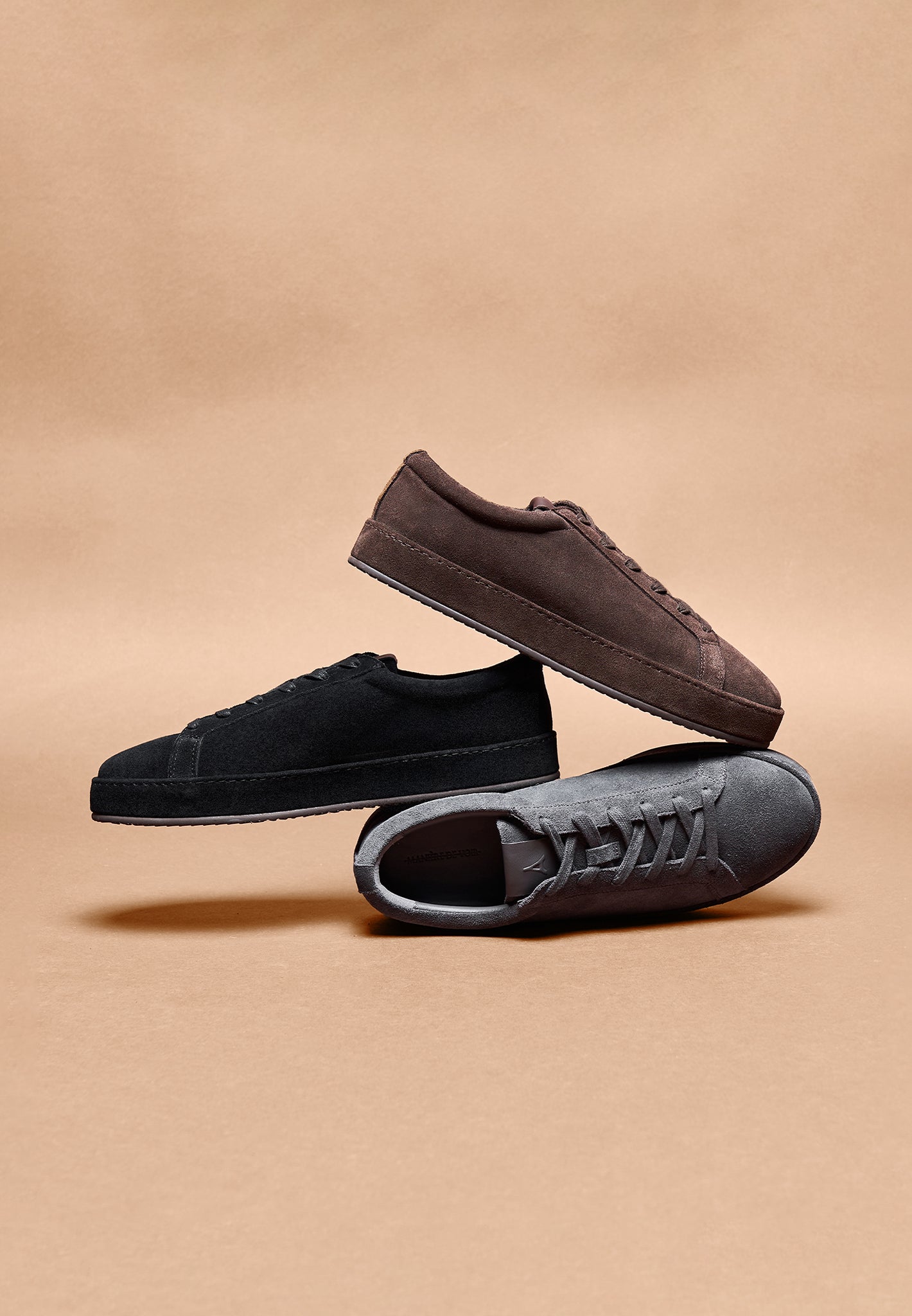 Cannes Suede Sneaker - Graphite