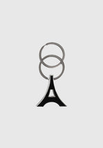 eiffel-enamel-key-ring-black-silver