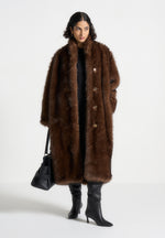 fur-oversized-coat-with-scarf-brown