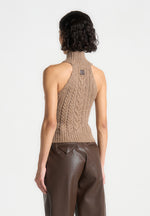 halter-cable-knit-wool-top-with-tie-taupe