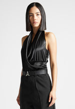 hooded-cowl-neck-satin-wrap-bodysuit-black