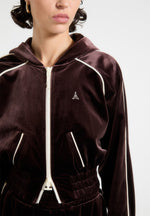 eiffel-velour-zip-through-hoodie-brown