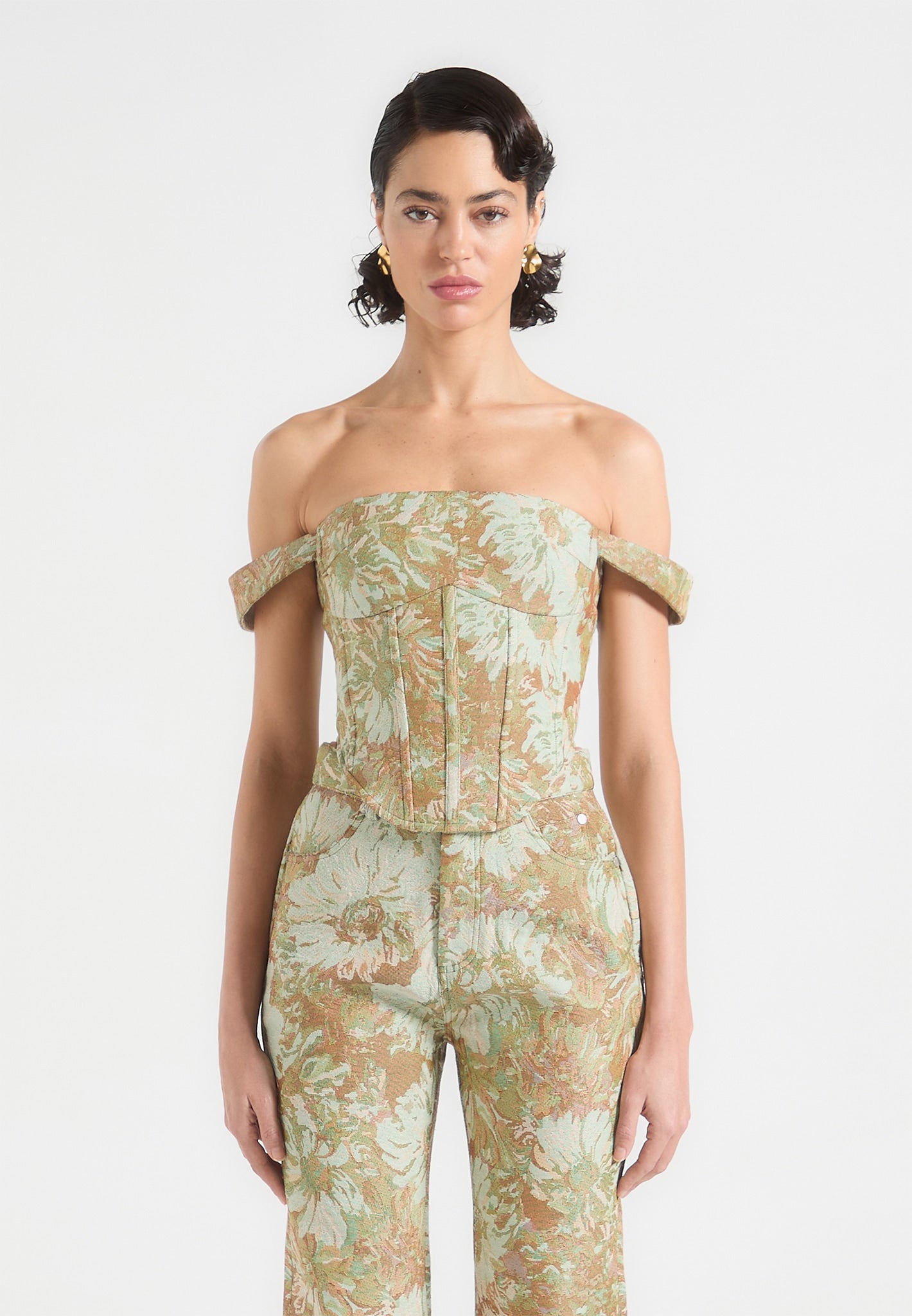 jacquard-bardot-corset-top-sage