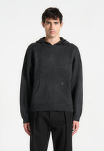 knitted-hoodie-black-marl