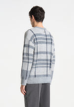 check-knit-jumper-grey