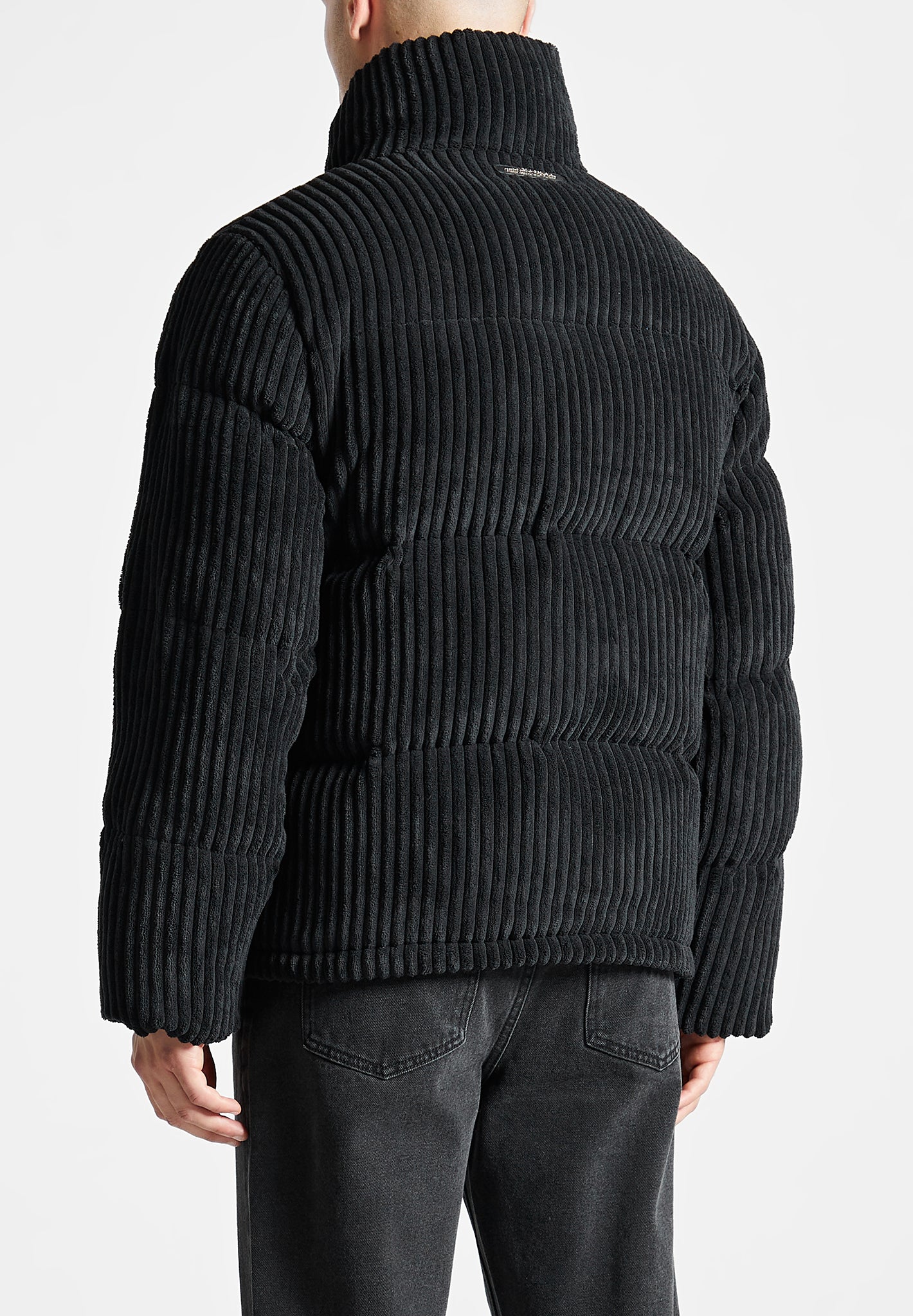 ribbed-velour-puffer-jacket-black