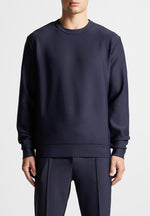 neoprene-regular-fit-crew-neck-jumper-navy