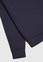 neoprene-regular-fit-crew-neck-jumper-navy