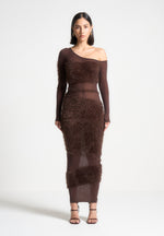 off-shoulder-knitted-maxi-dress-brown