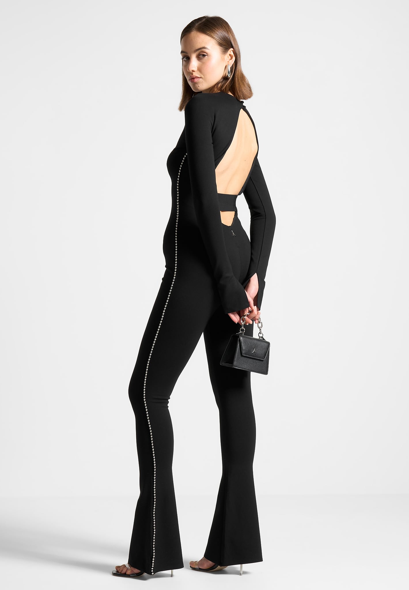 PLT SPORT Petite Black Sleeveless Jumpsuit