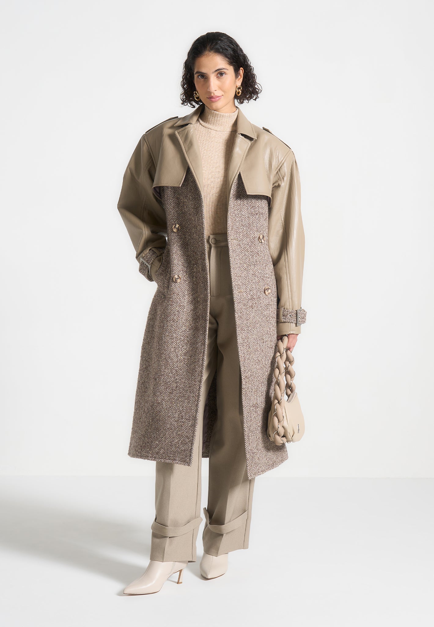 herringbone-leather-trench-coat-taupe