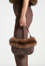 vintage-leather-and-fur-handbag-brown