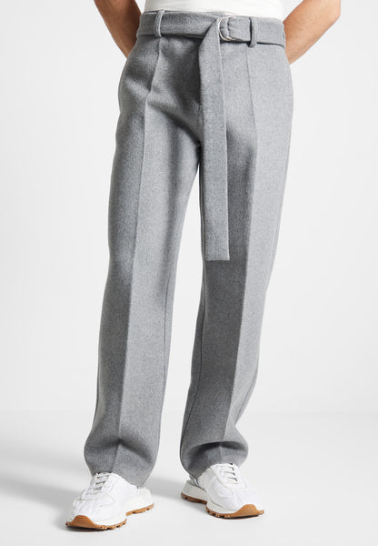 SANDRO Tapered wool-blend pants | THE OUTNET