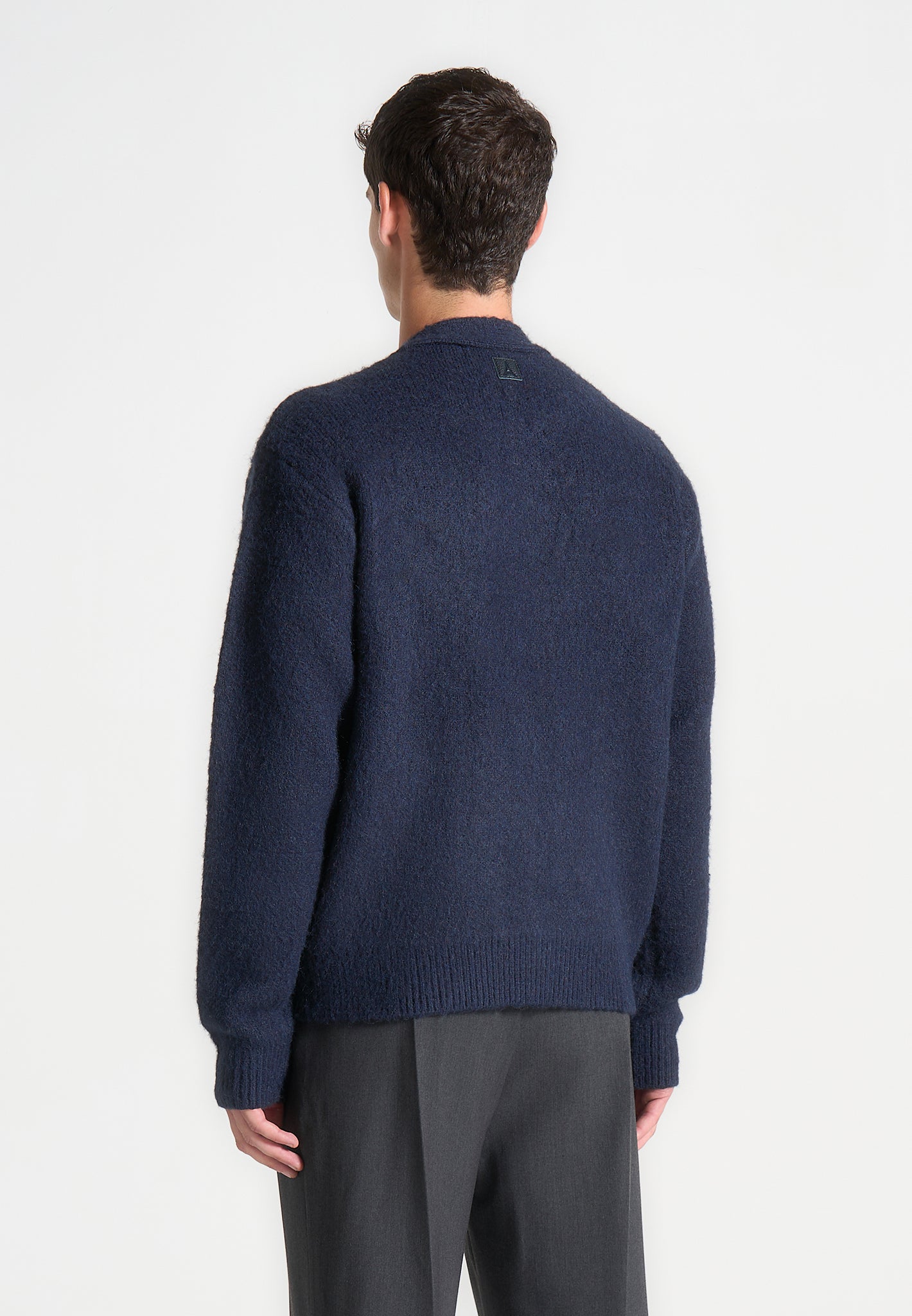 brushed-wool-knit-cardigan-navy