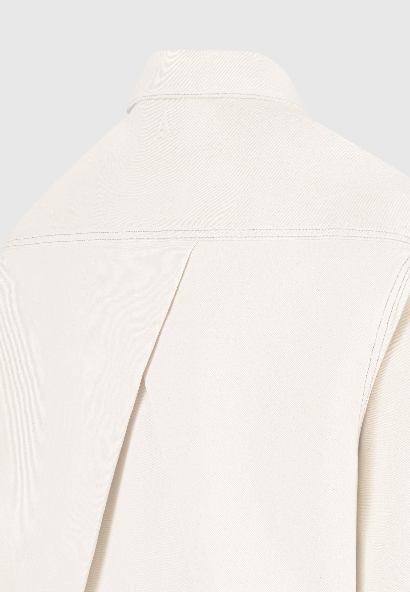 contrast-stitch-carpenter-jacket-cream