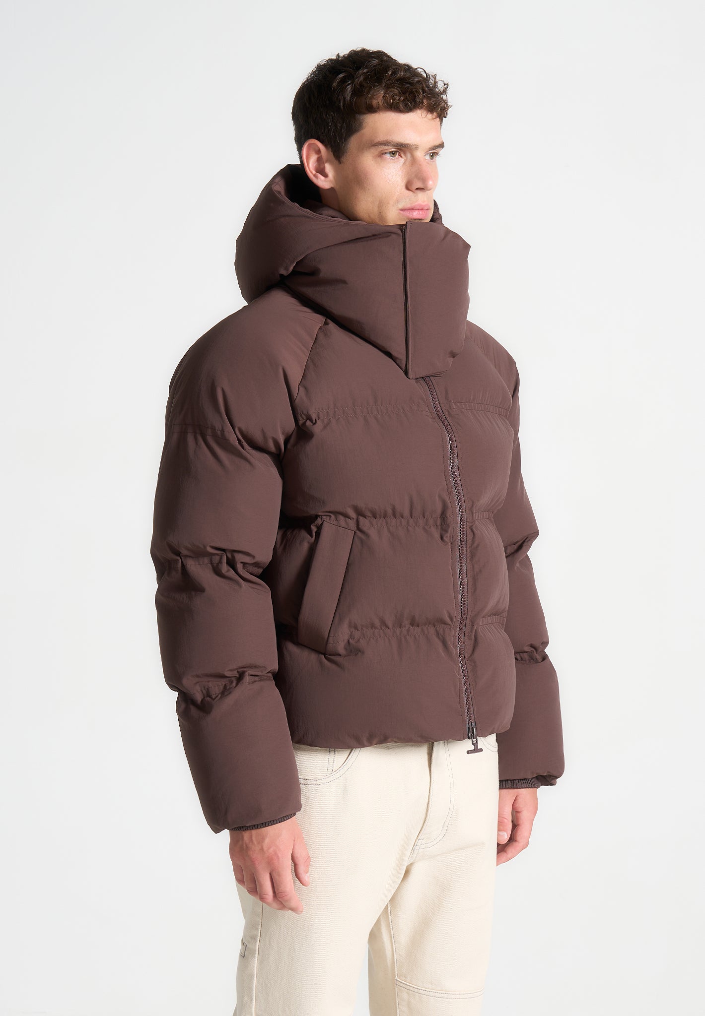 cropped-raglan-wrap-neck-puffer-jacket-brown