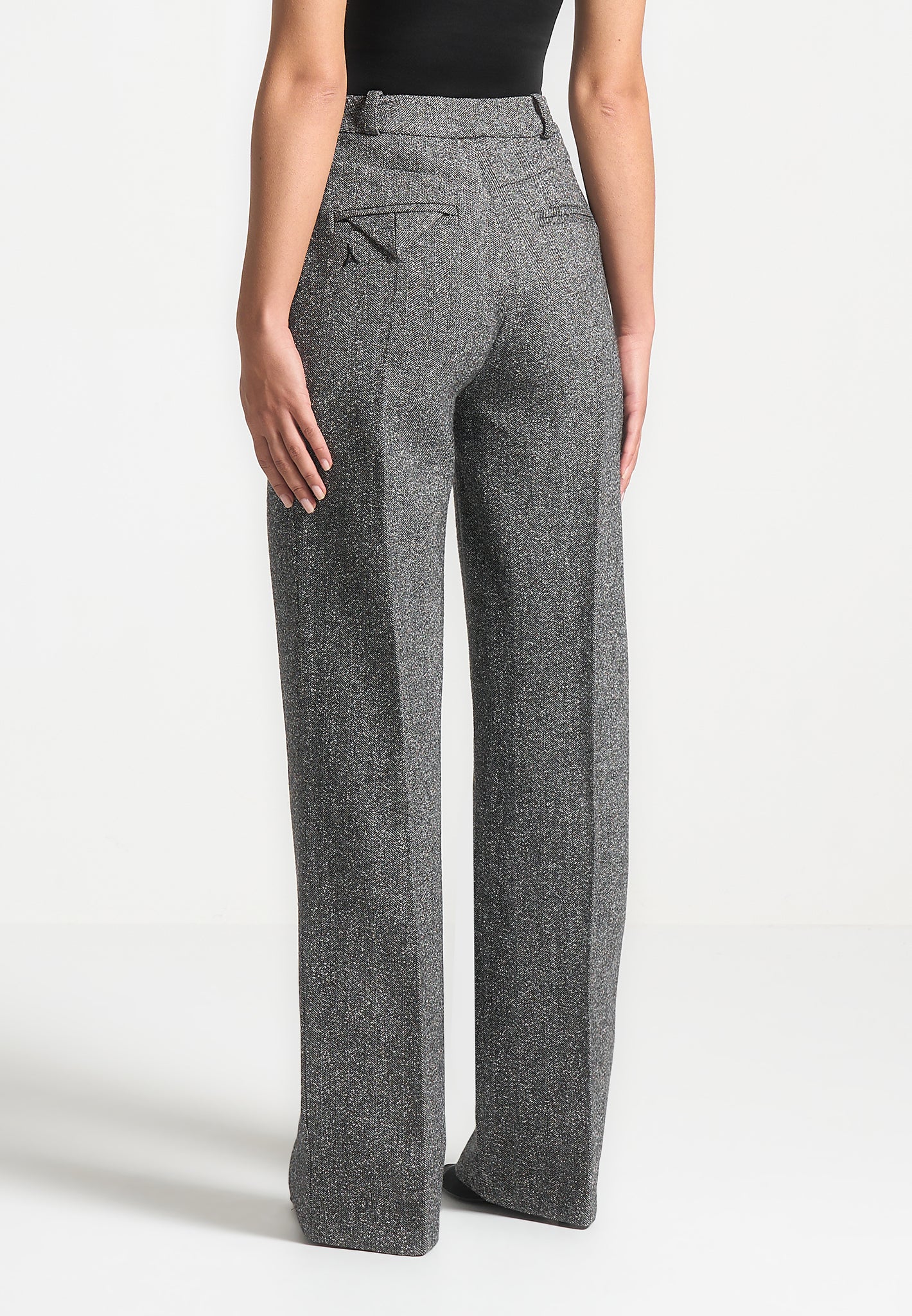 herringbone-twin-pleat-tailored-trousers-grey