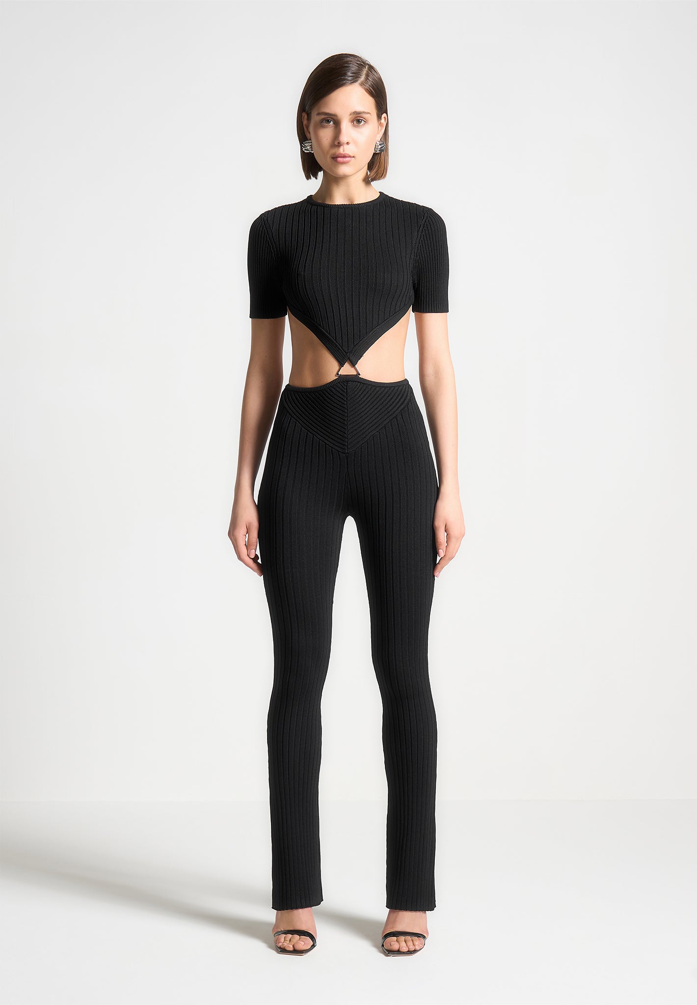 Black backless jumper best sale