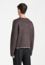 mohair-knit-whipstitch-v-neck-jumper-brown