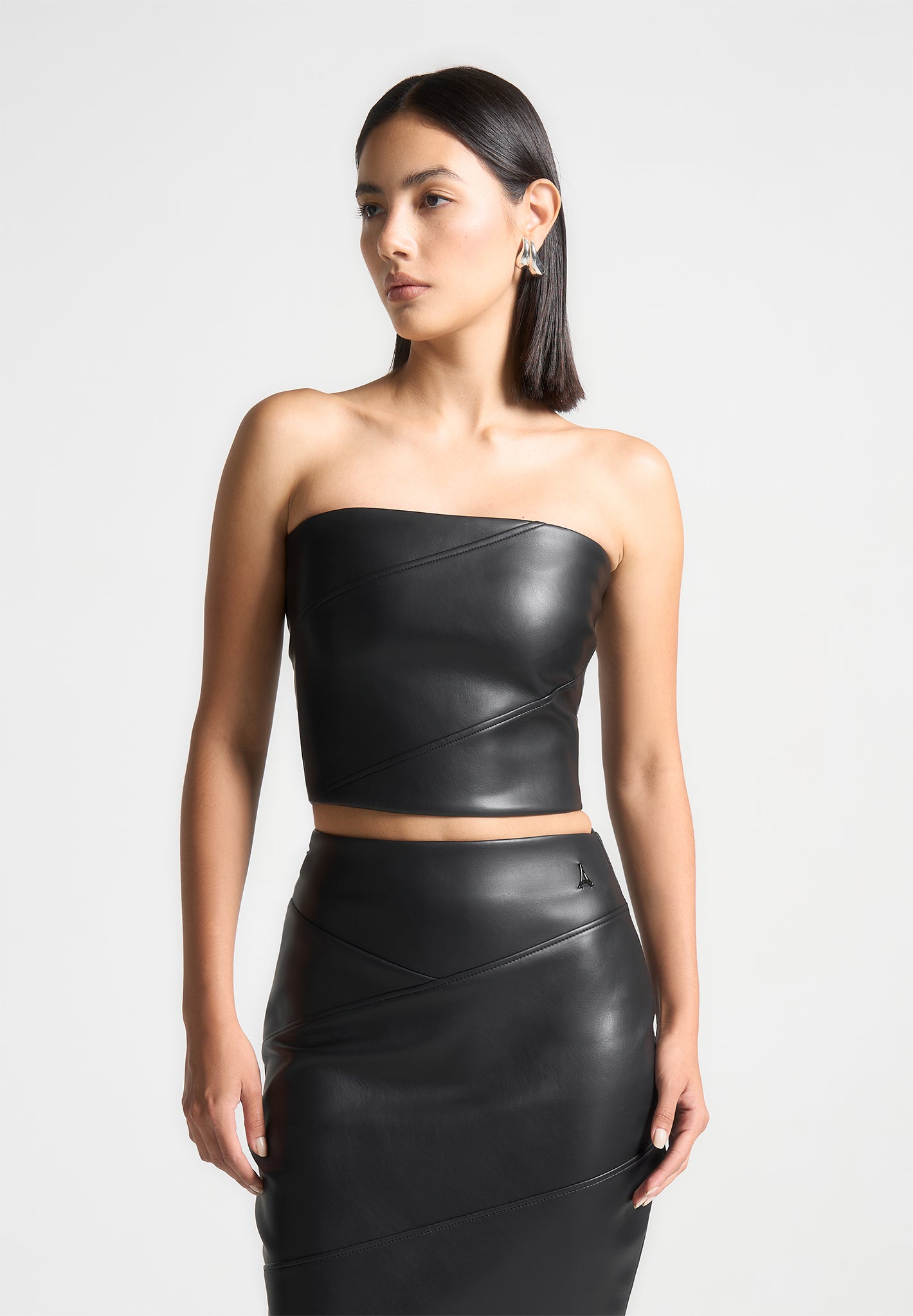 bandeau-vegan-leather-corset-top-black