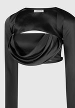 satin-drape-bandeau-bolero-top-black