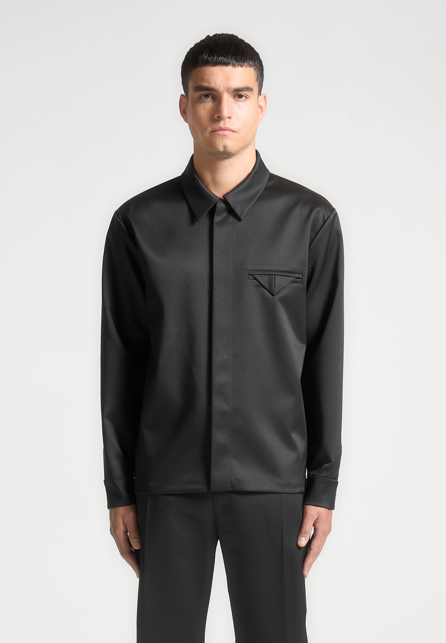 satin-tailored-shirt-with-triangle-pocket-black