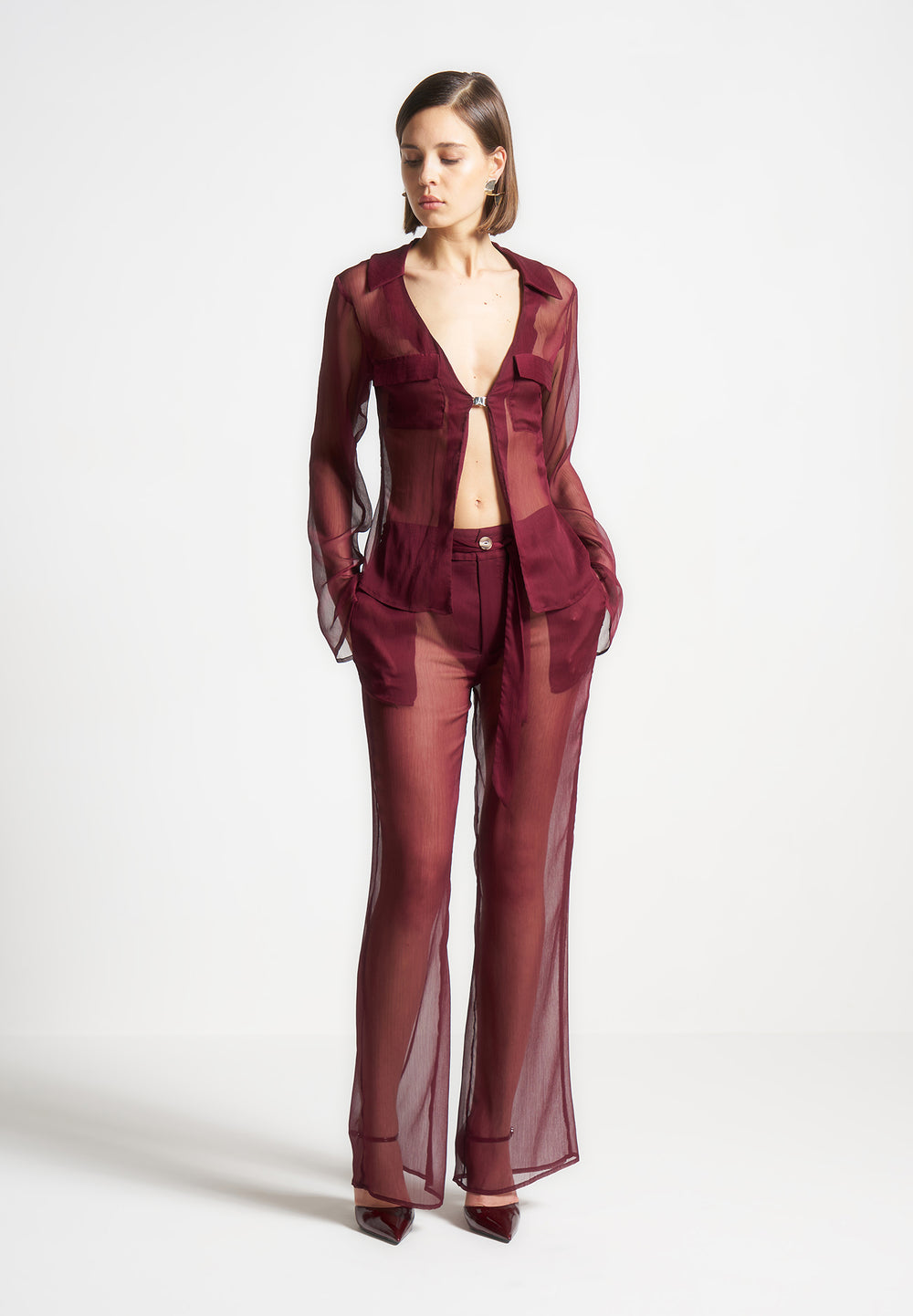 sheer-belted-trousers-wine-red