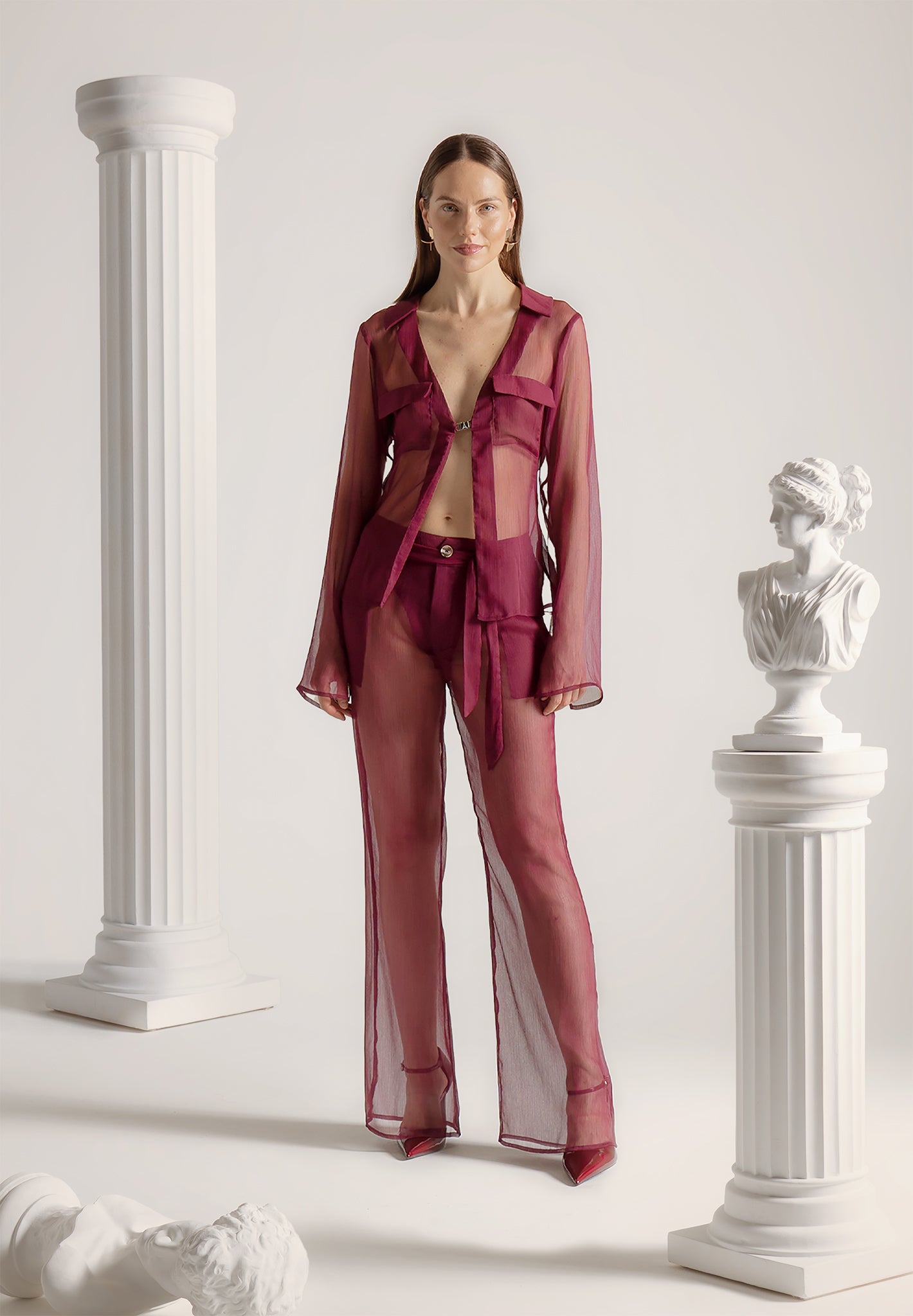 sheer-belted-trousers-wine-red