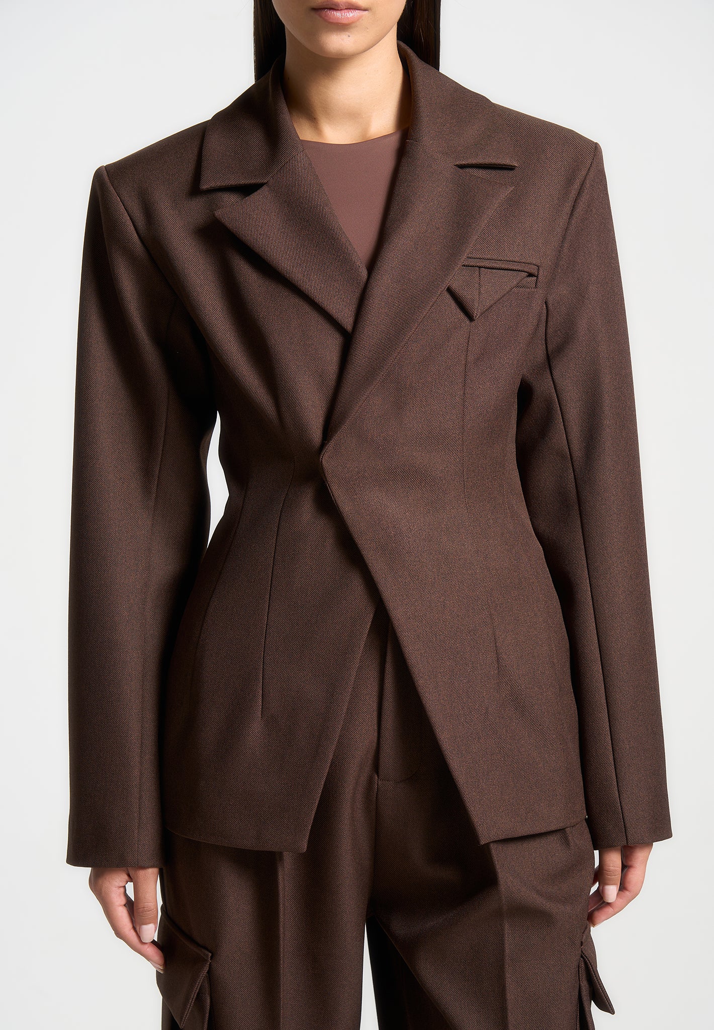 tailored-contour-double-breasted-blazer-brown