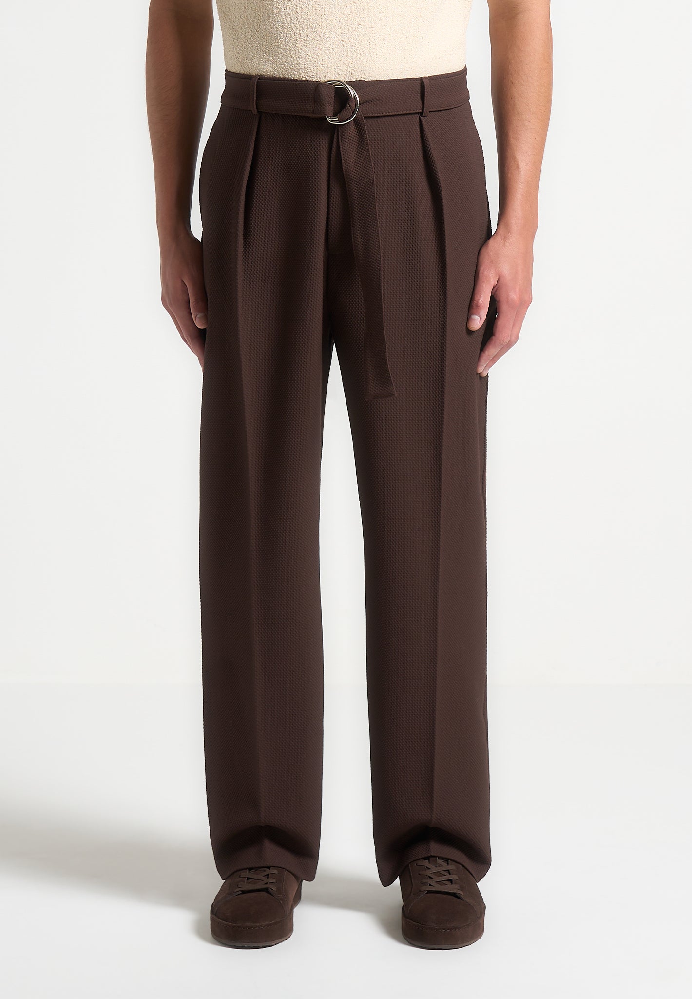 textured-belted-tailored-trousers-brown