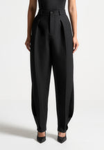 twist-leg-tailored-trousers-black