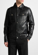 vegan-leather-contrast-stitch-jacket-black