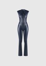 wax-coated-denim-jumpsuit-indigo