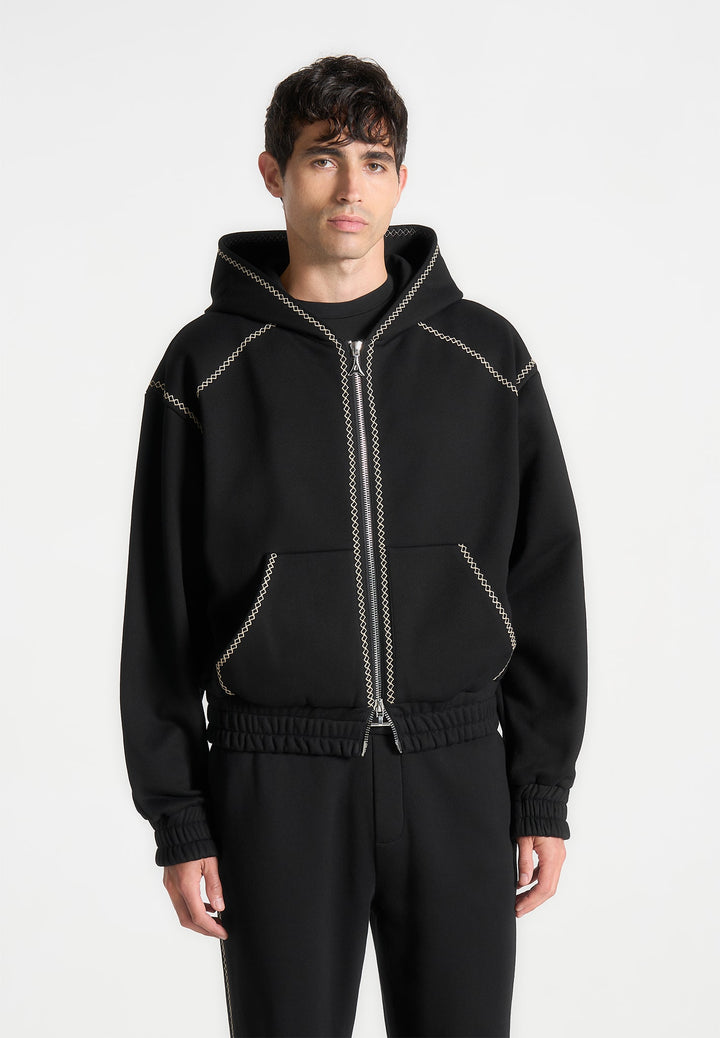 whipstitch-raglan-effect-zip-hoodie-black