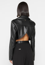 cropped-vegan-leather-blazer-with-open-back-black