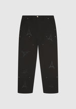 eiffel-patch-carpenter-jeans-black