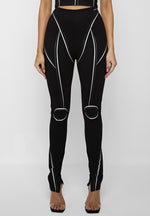 sketch-high-waisted-bandage-leggings-black